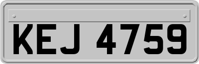 KEJ4759