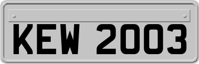 KEW2003