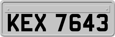 KEX7643