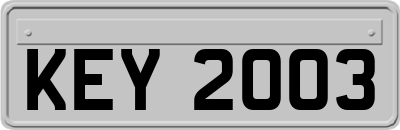 KEY2003
