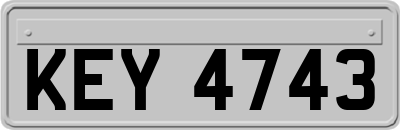 KEY4743
