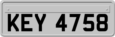 KEY4758