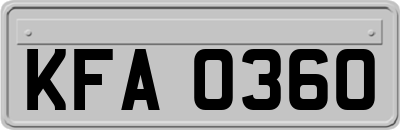 KFA0360