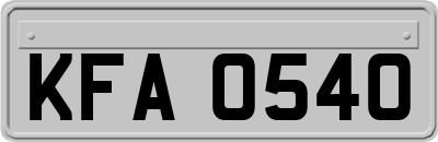 KFA0540