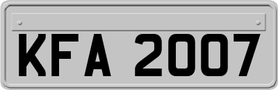 KFA2007