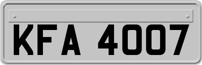 KFA4007