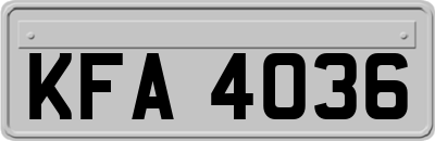 KFA4036