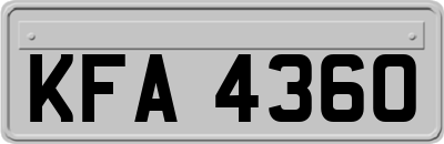 KFA4360