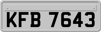 KFB7643