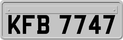 KFB7747