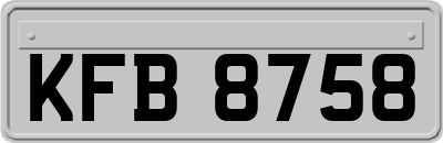 KFB8758