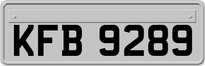 KFB9289