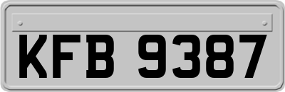 KFB9387