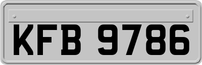 KFB9786
