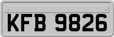 KFB9826