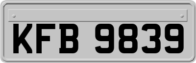 KFB9839