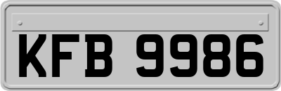 KFB9986
