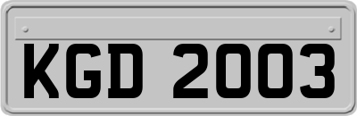 KGD2003