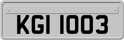 KGI1003