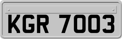 KGR7003