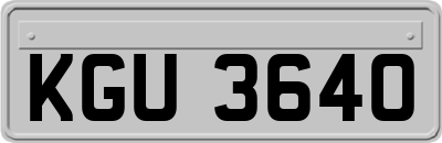 KGU3640