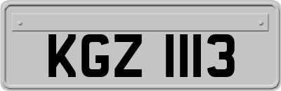 KGZ1113