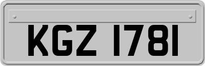 KGZ1781