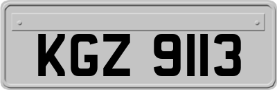 KGZ9113