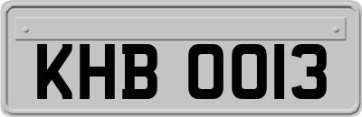 KHB0013