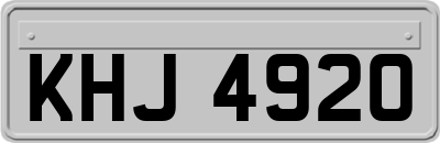 KHJ4920