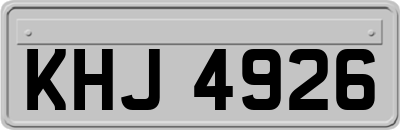 KHJ4926