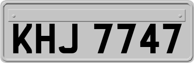 KHJ7747