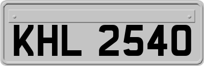 KHL2540