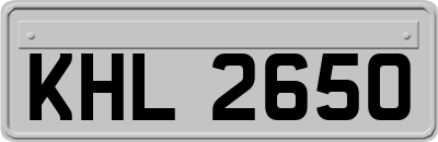 KHL2650