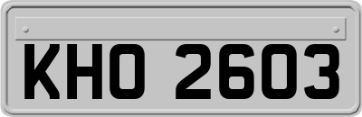 KHO2603
