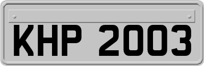 KHP2003