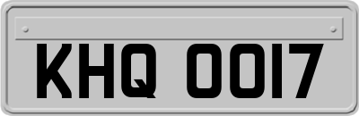 KHQ0017