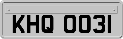 KHQ0031