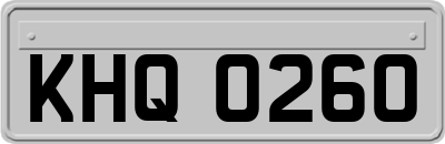KHQ0260