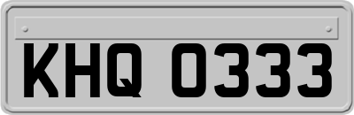 KHQ0333