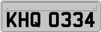 KHQ0334