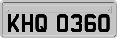 KHQ0360