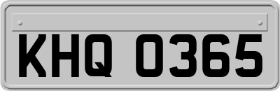 KHQ0365