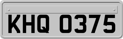 KHQ0375