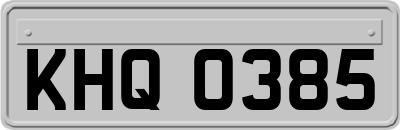 KHQ0385