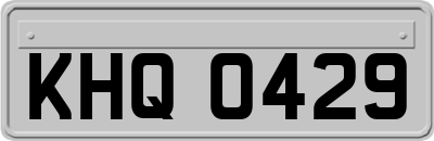 KHQ0429
