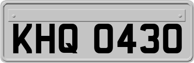 KHQ0430