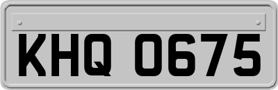 KHQ0675