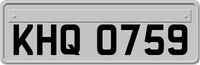KHQ0759