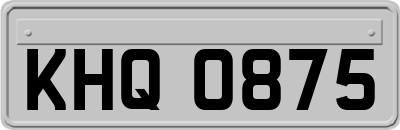 KHQ0875